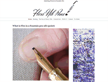 Tablet Screenshot of flexinibpens.com